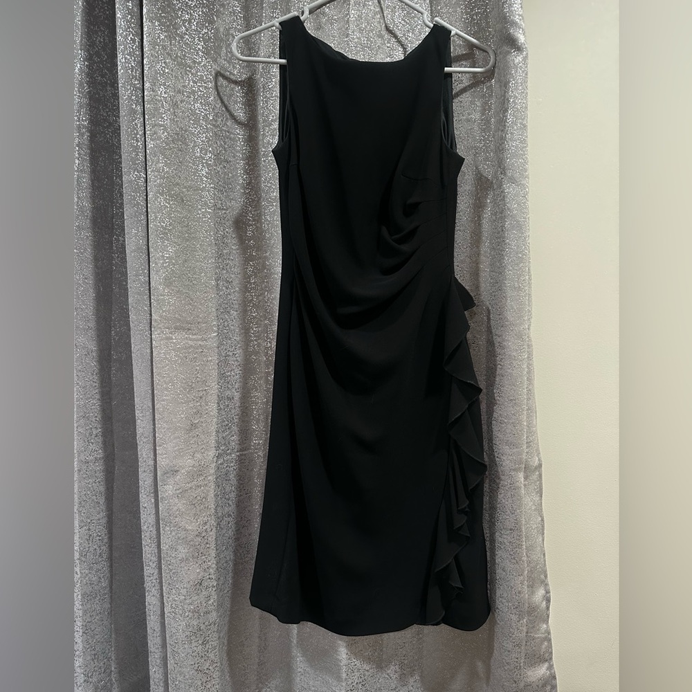 Tahari black dress
